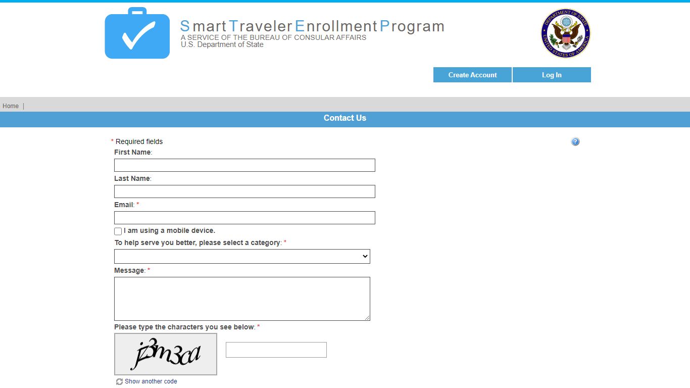 Contact Us - United States Department of State
